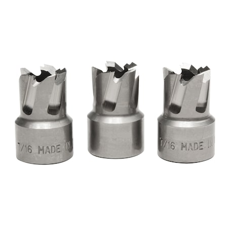 Hougen 7/16 in. RotaCut Hole Cutter, 3 pack 11112C